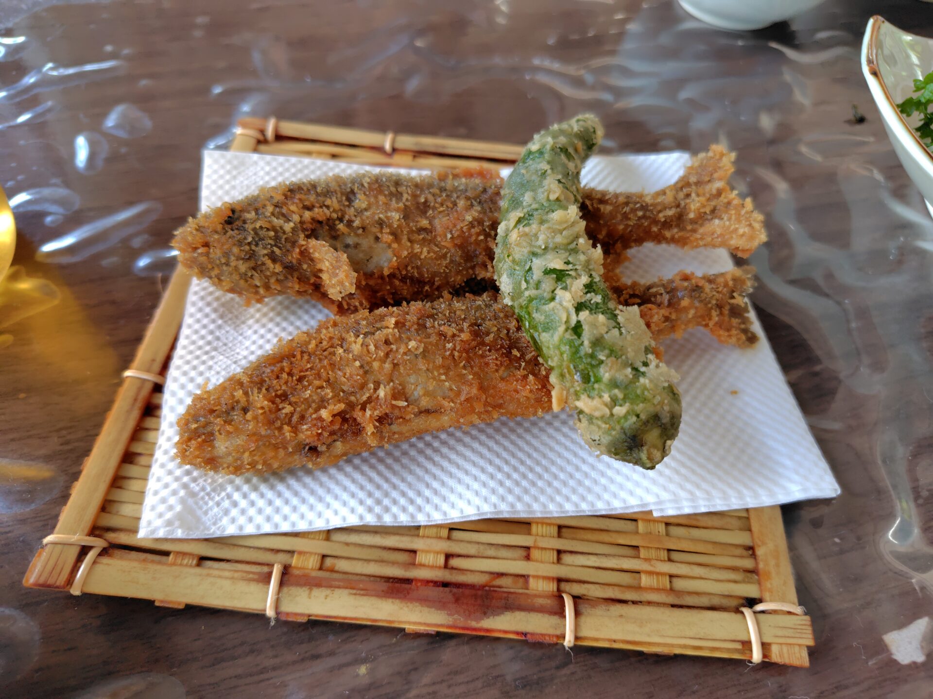 子連れ　産山水魚園　料理3
