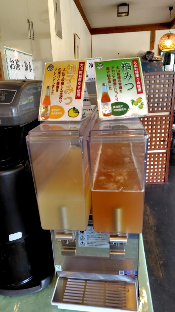 木の花ガルデン　バイキング　日田　ジュース