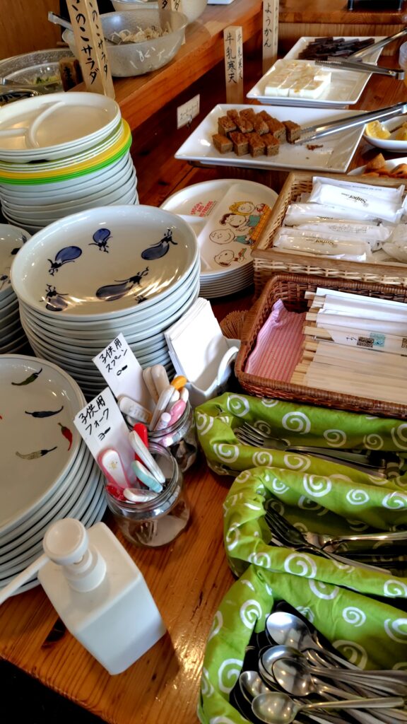 木の花ガルデン　バイキング　日田　子供用カトラリー