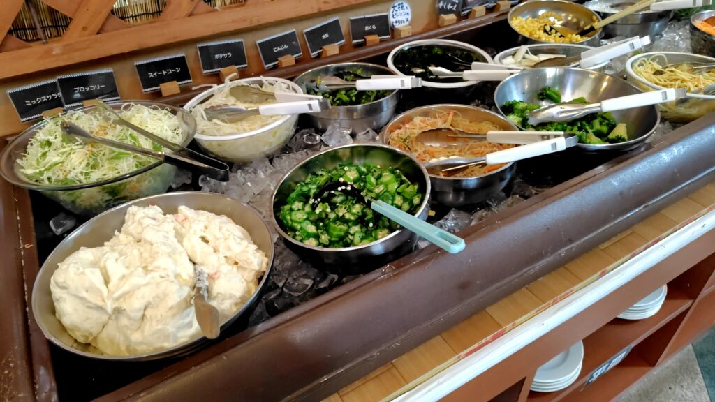 暖家 ハンバーグ 子連れバイキング バイキング1