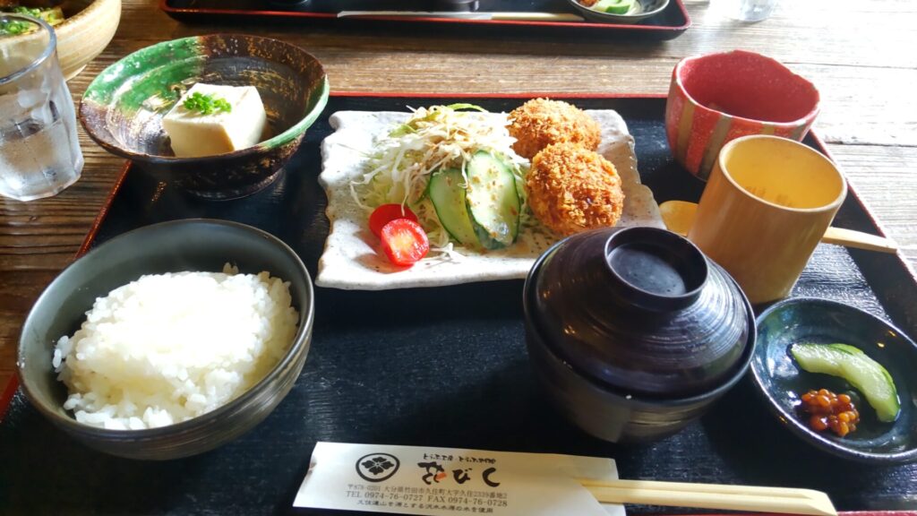 とうふ工房・豆腐料理 花びし　子連れ　料理１