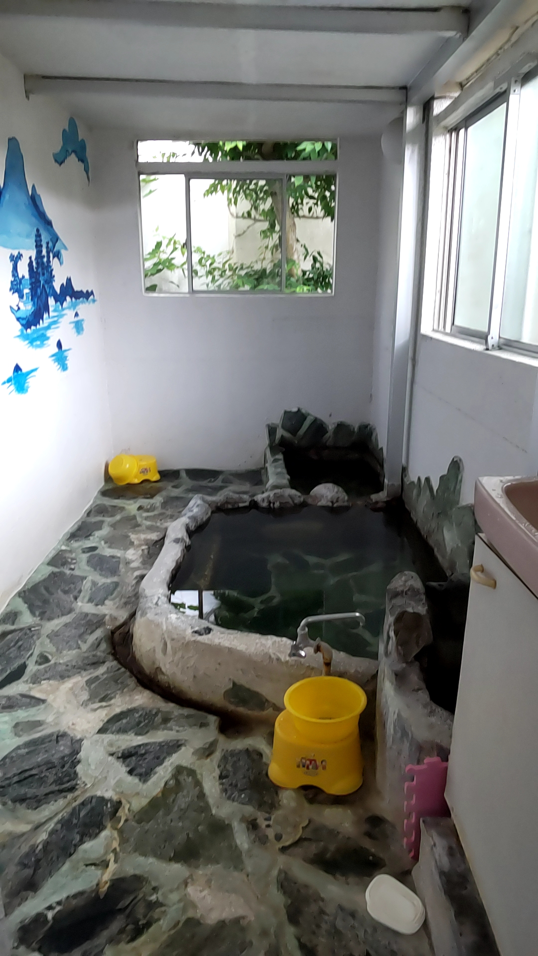 茶房たかさき　別府温泉　子連れ　喫茶　ケーキ　湯舟
