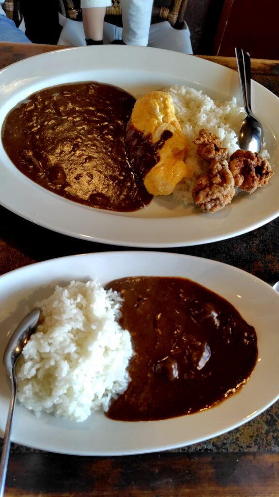 カレーハウスうえの 子連れ　子供　ランチ　料理